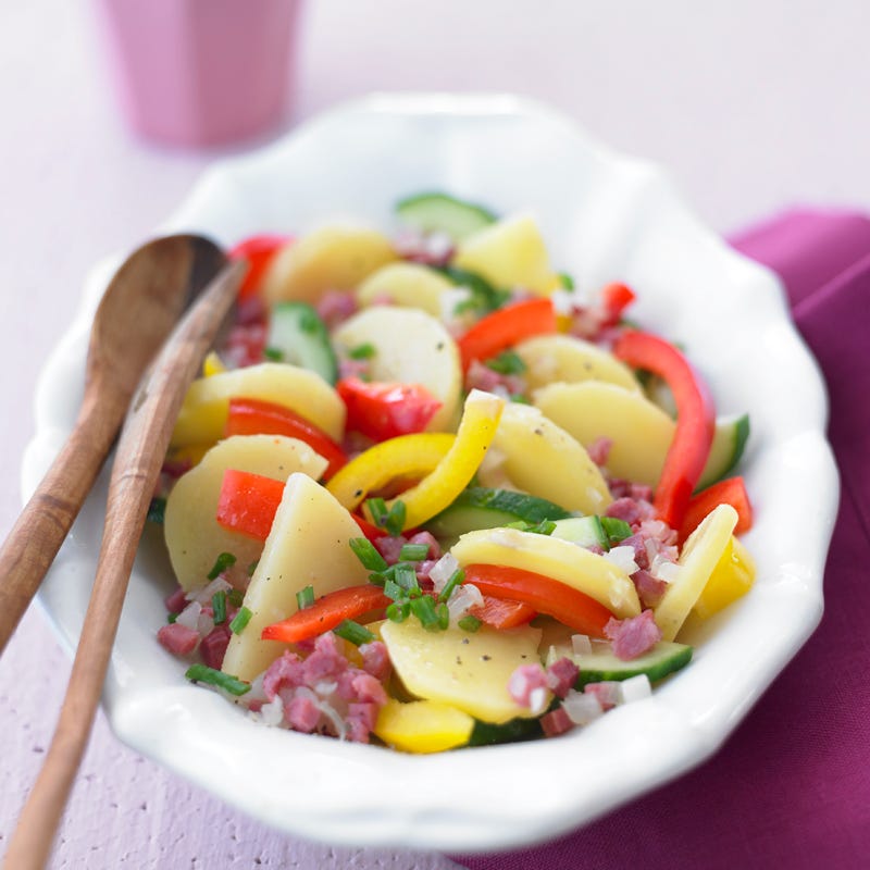 Foto Bunter Kartoffelsalat von WW