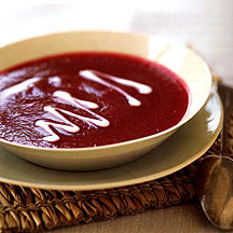 Foto Feine Rote-Bete-Suppe von WW