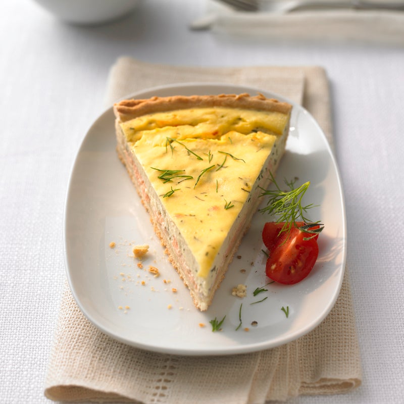 Lachsquiche Rezept | WW Deutschland Lachsquiche Rezept | WW Deutschland