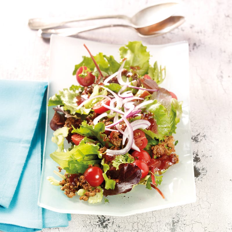 Foto Barbecuesalat mit Tatar von WW