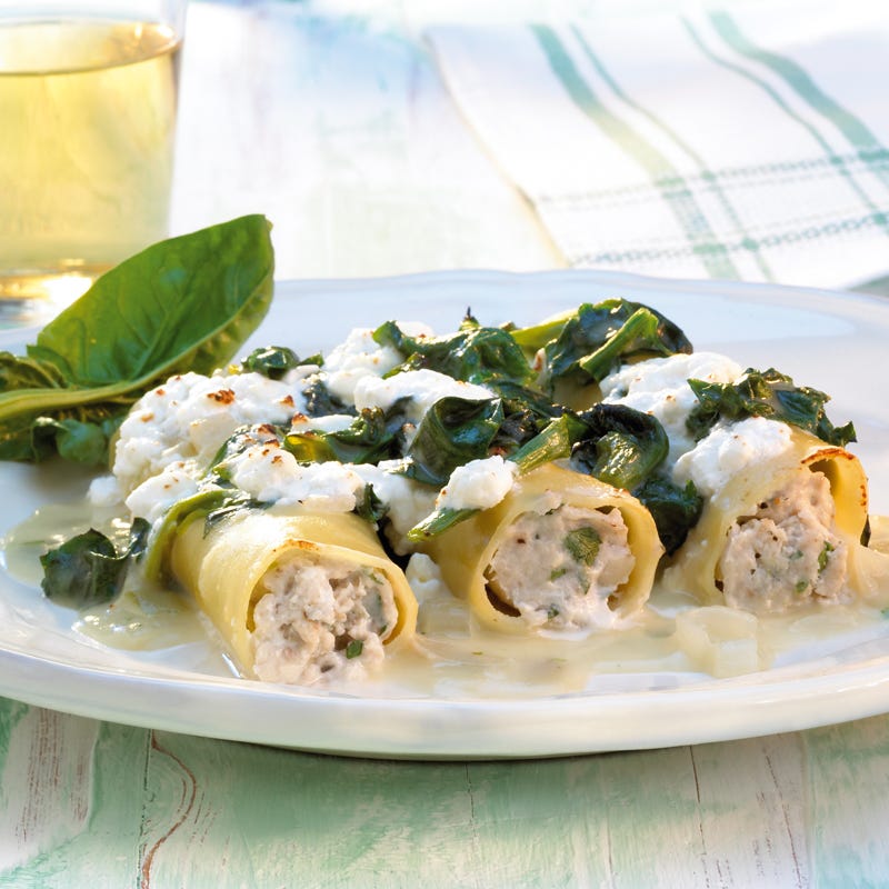 Foto Cannelloni mit Zitronen-Kalbfleisch-Füllung von WW