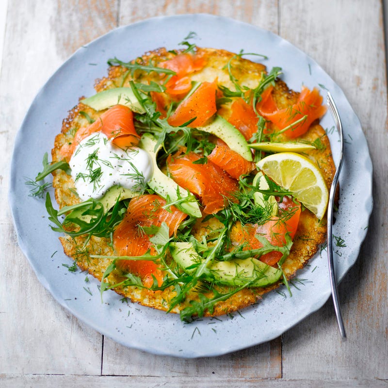 Foto Herzhafte Pfannkuchen mit Lachs von WW