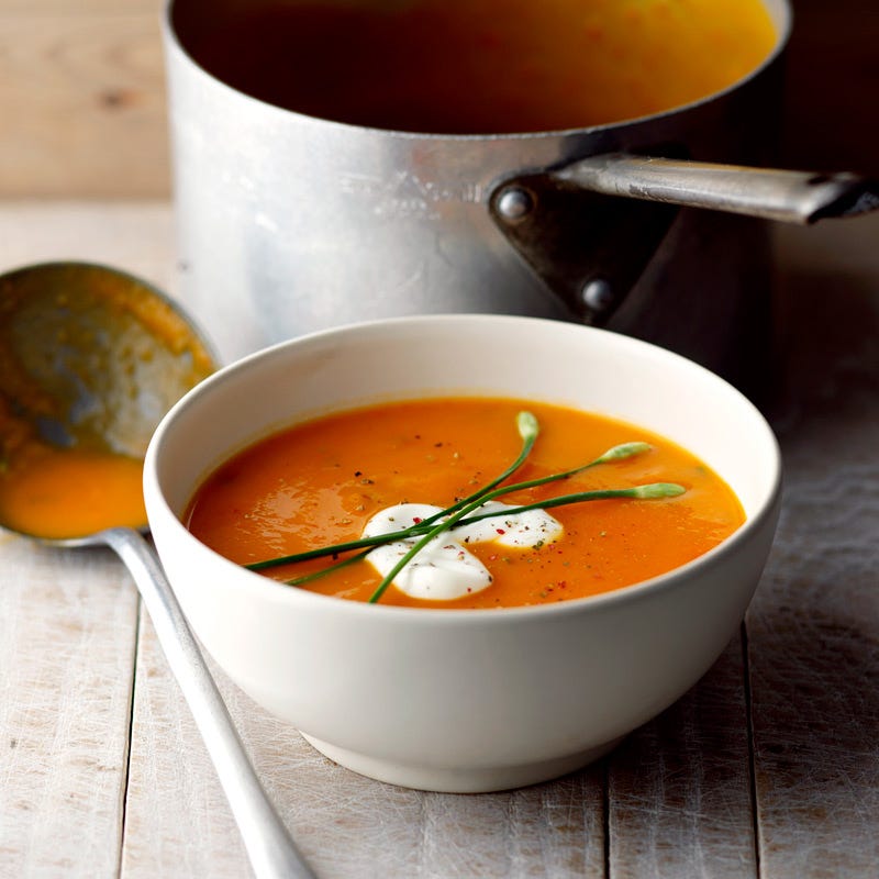 Photo of Butternut & red pepper soup by WW