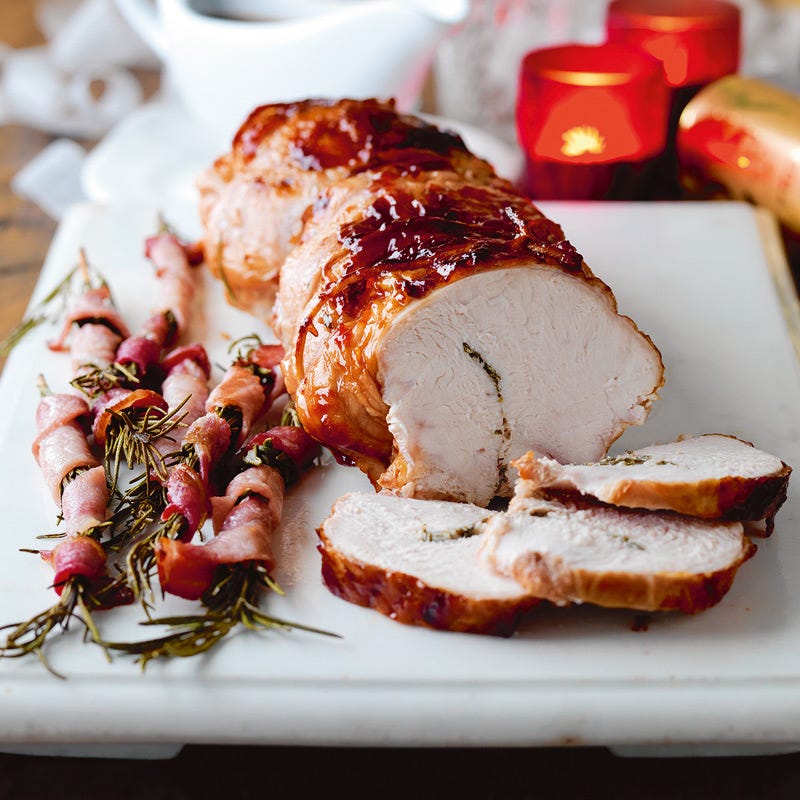 Photo of Redcurrant & cranberry glazed turkey by WW