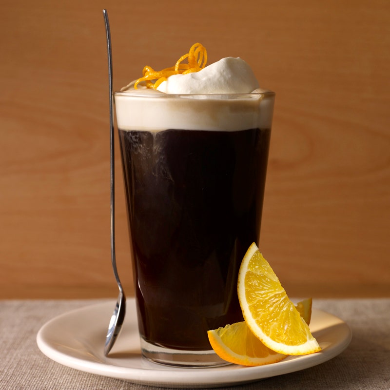 Orangenkaffee