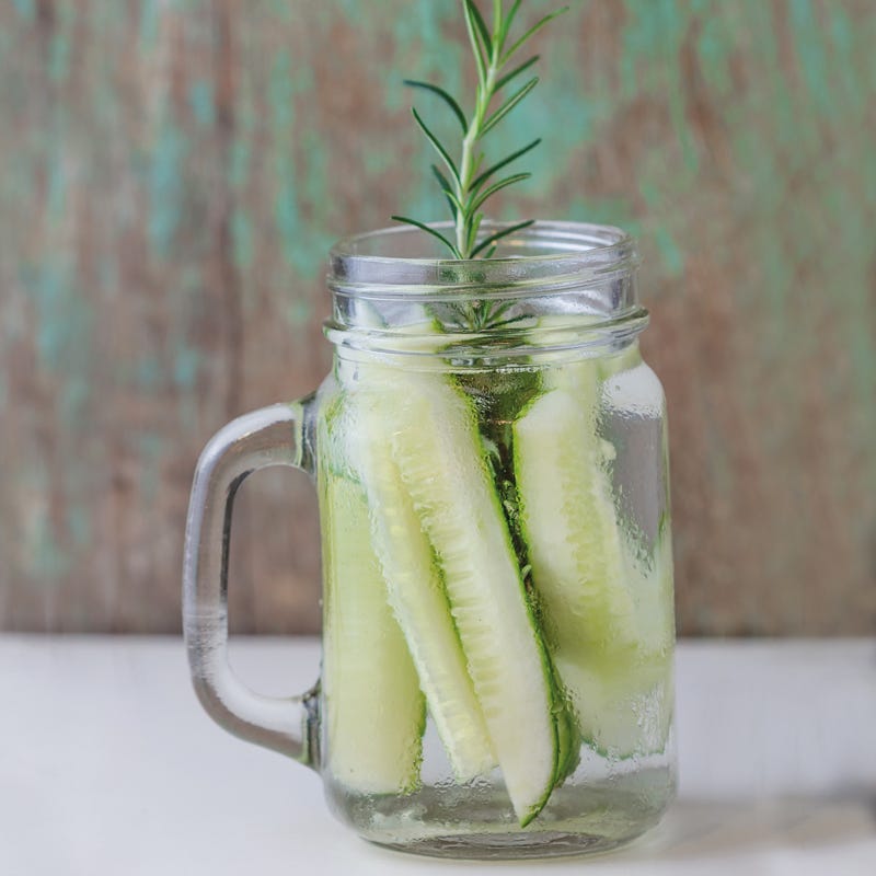 Foto Gurken-Rosmarin-Wasser von WW