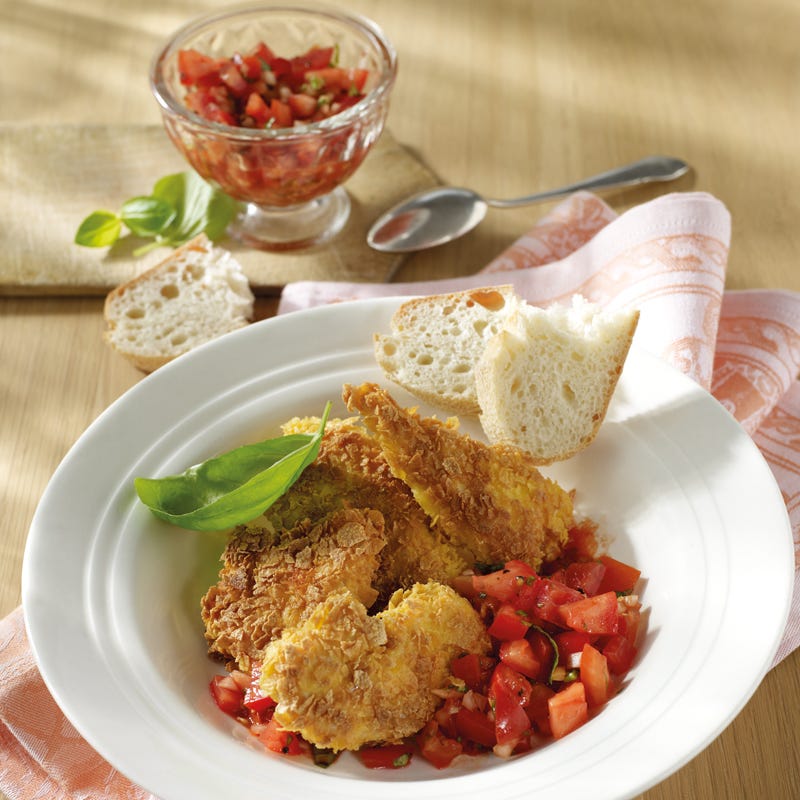 Foto Crunchy Hähnchen mit Tomatensalsa von WW