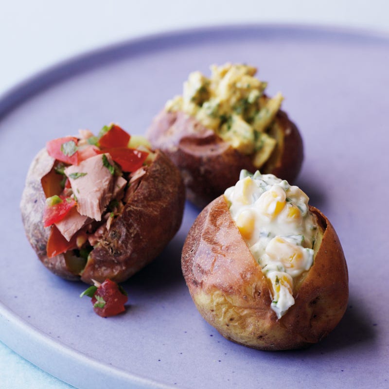 Foto Mini-Backkartoffeln mit dreierlei Füllung von WW