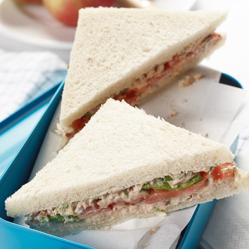 Foto Tramezzini mit Thunfischaufstrich von WW