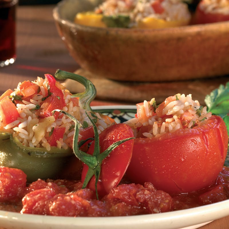 Foto Gefülltes Gemüse mit Mandelsauce von WW