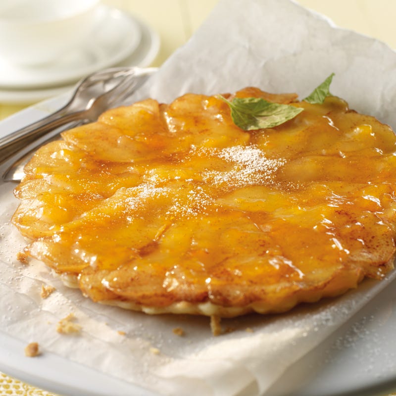 Foto Tarte Tatin mit Aprikosenkonfitüre von WW