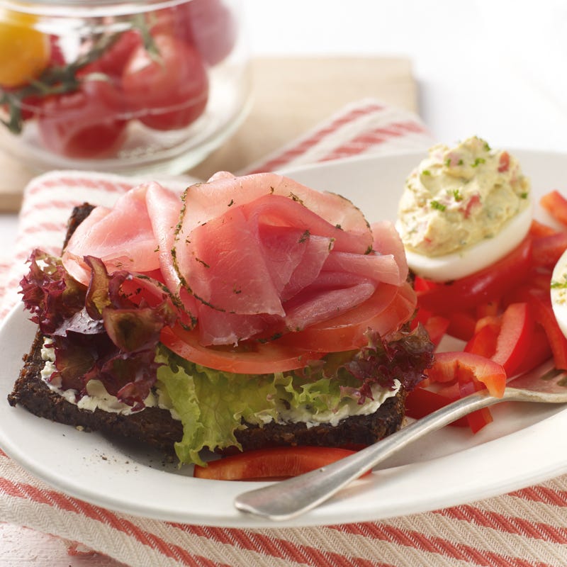 Foto Gefüllte Eier mit Schinkenbrot von WW