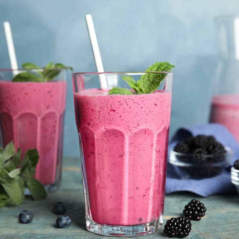 Photo of Berry & strawberry milkshake by WW