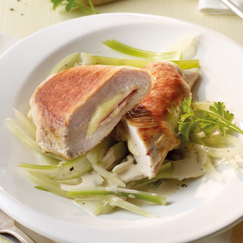 Foto Cordon Bleu mit Fenchelgemüse von WW