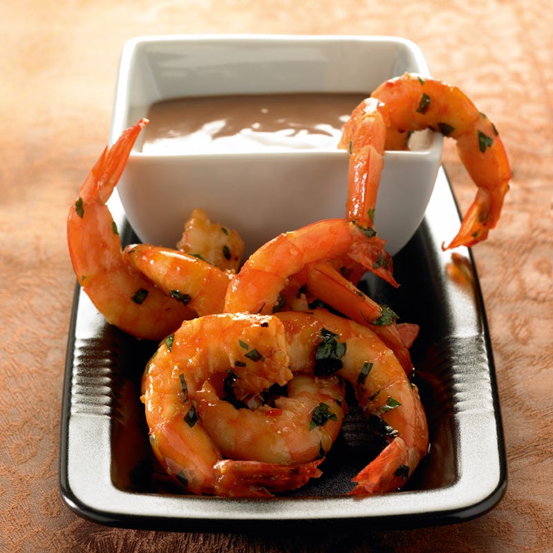 Foto Garnelen mit Kardamom-Schoko-Sauce von WW