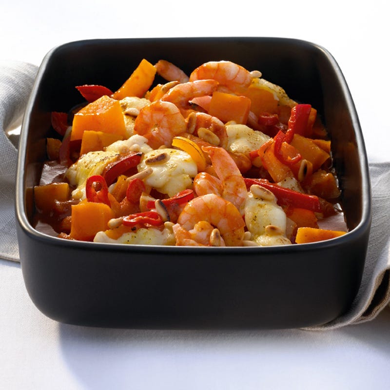 Foto Scharfer Garnelen-Kürbis-Auflauf von WW