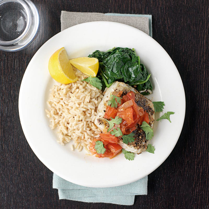 Foto Pfeffriger Fisch in Tomatensauce von WW