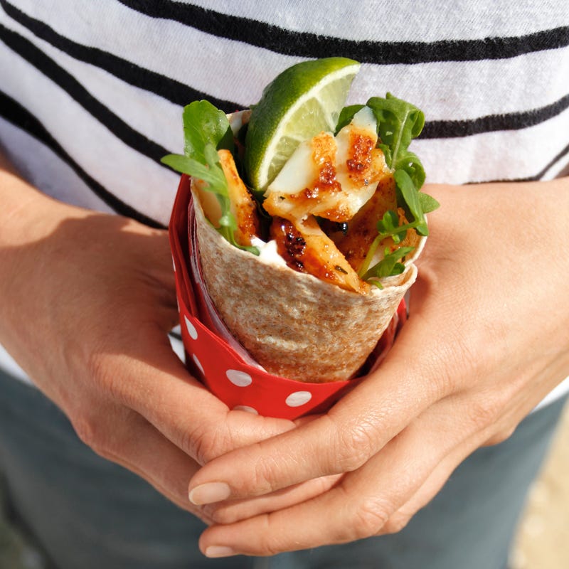 Foto Würzige Fischwraps von WW