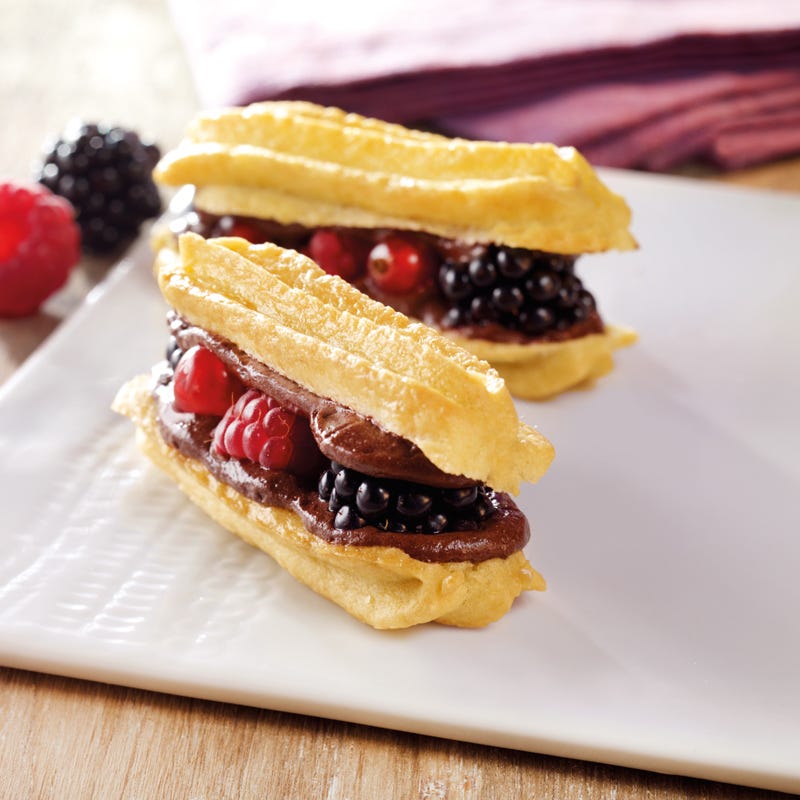 Foto Waldfruchtéclairs mit Chocolate Mousse von WW