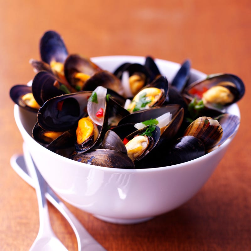 Foto Muscheln mit Zitronengras und Koriander von WW