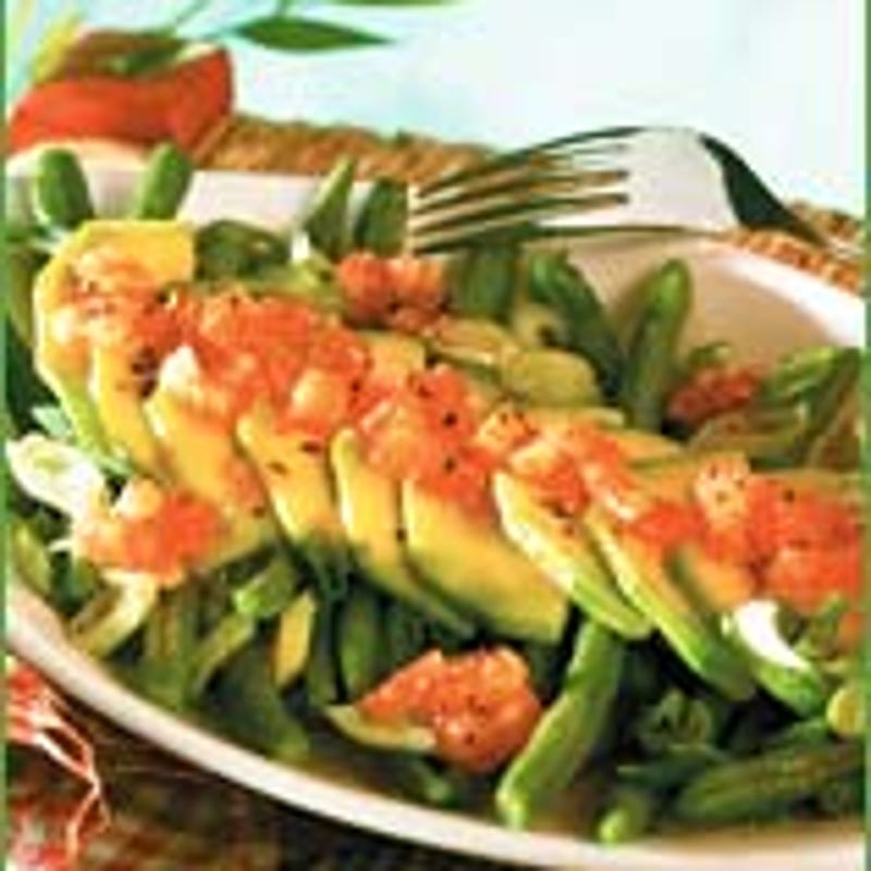 Foto Avocado-Bohnen-Salat mit Tomatendressing von WW