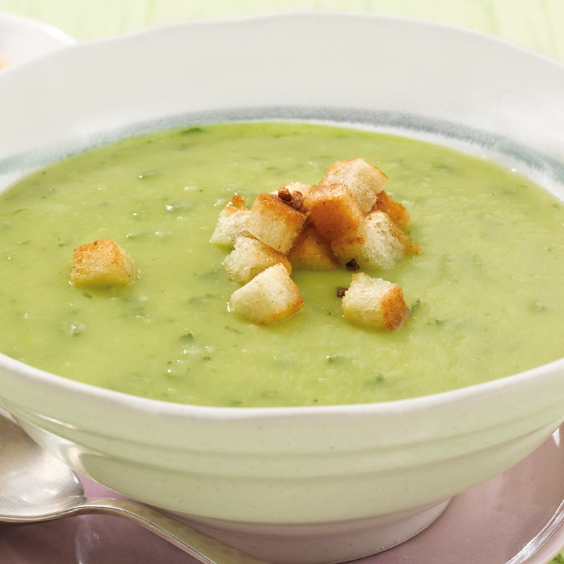 Foto Bärlauchsuppe mit Croûtons von WW
