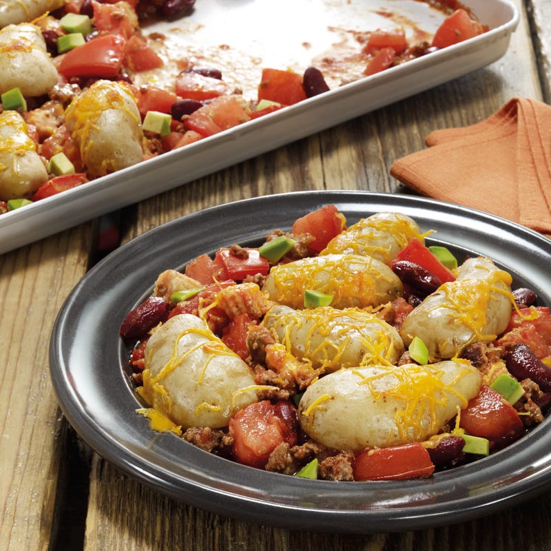 Foto Mexikanische Ofenkartoffeln mit Avocado von WW