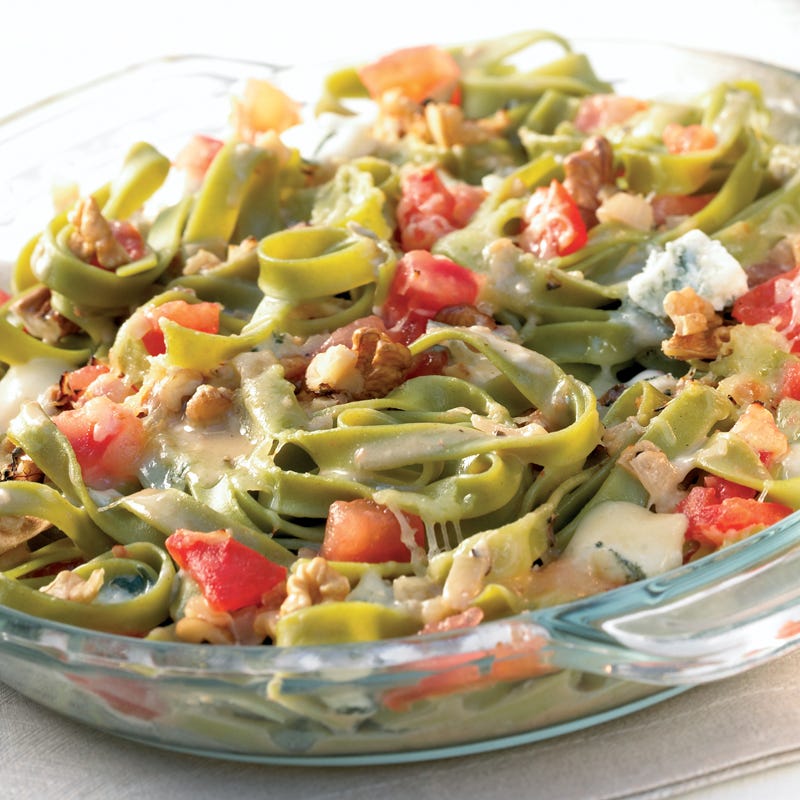 Gorgonzola-Nudel-Auflauf