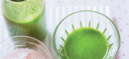 Creamy coconut & avocado smoothie