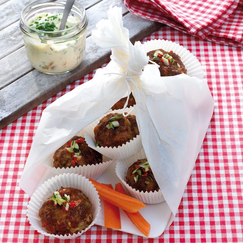Foto Feurige Hackmuffins von WW