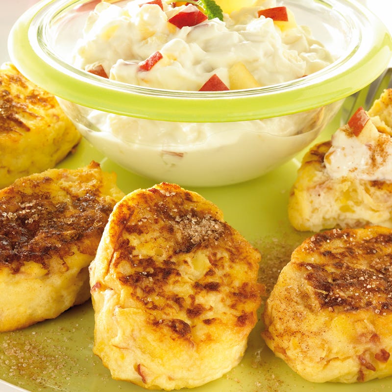 Foto Feine Apfel-Quarkpuffer von WW