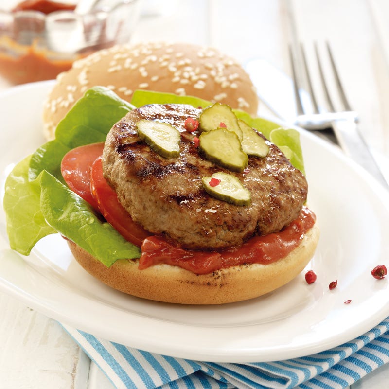 American Burger vom Grill