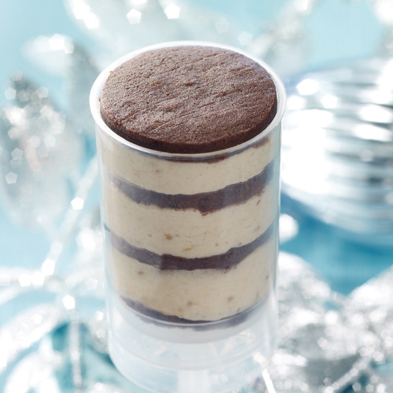 Push-up-Cakes mit Spekulatiuscreme