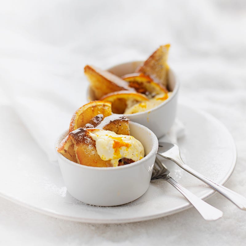 Brioche-Marmeladen-Dessert