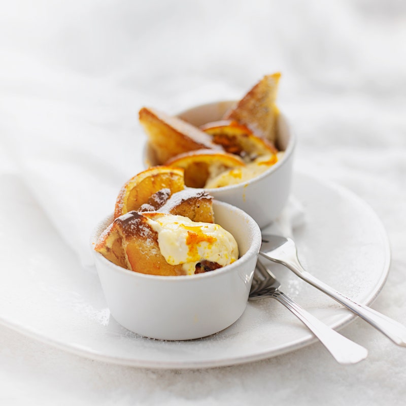 Brioche-Marmeladen-Dessert