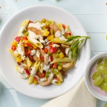 Penne mit Estragon-Hähnchen