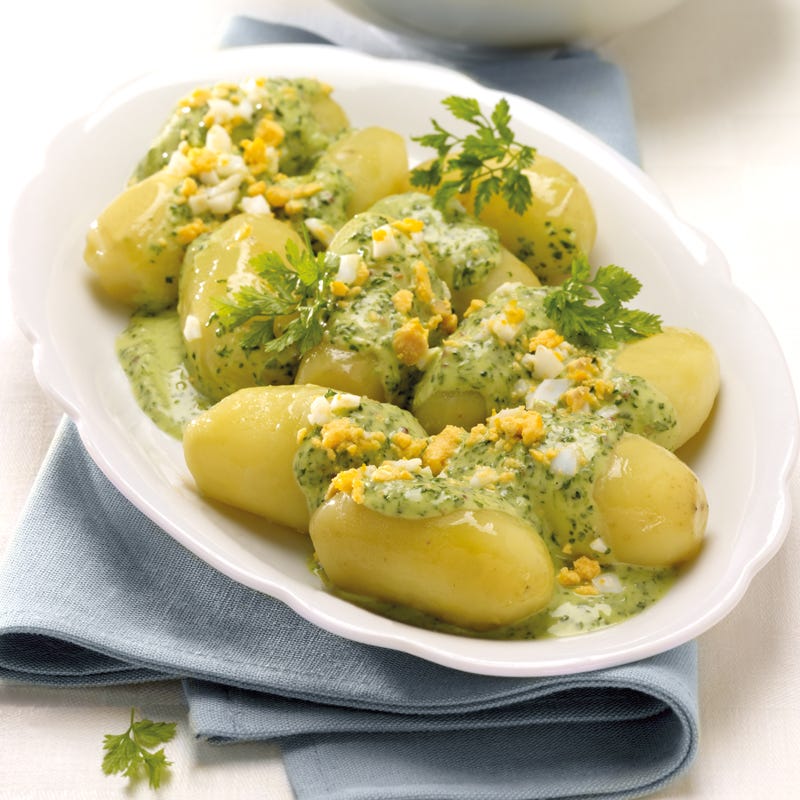 Foto Kartoffeln mit Frankfurter Sauce von WW