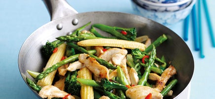 Chicken stir-fry