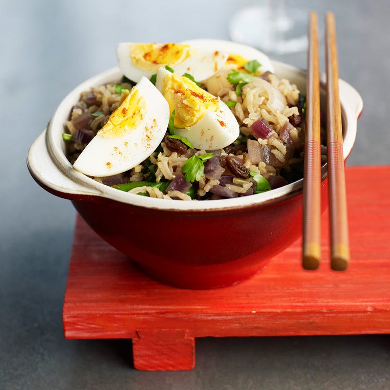 Photo of Spinach and red onion pilaf by WW