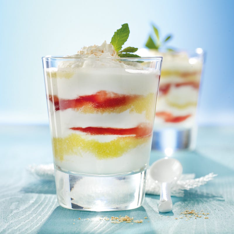 Foto Frozen-Ananas-Grenadine-Yogurt von WW