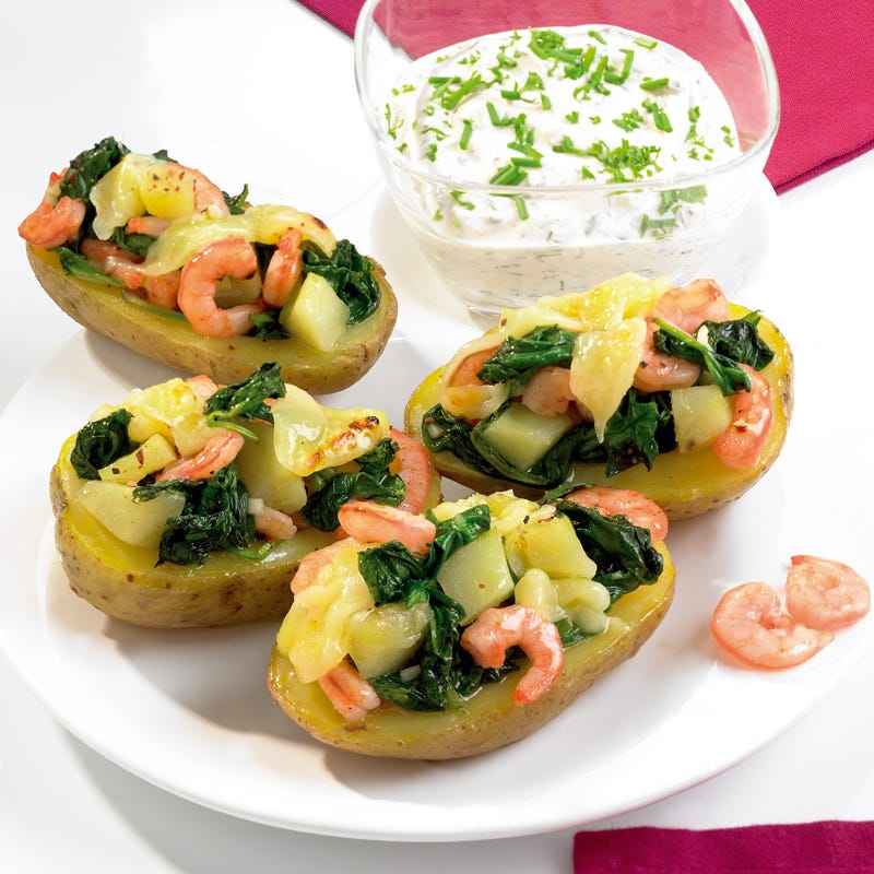 Foto Gefüllte Spinat-Kartoffeln von WW