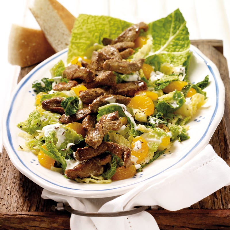 Foto Warmer Wirsingsalat von WW