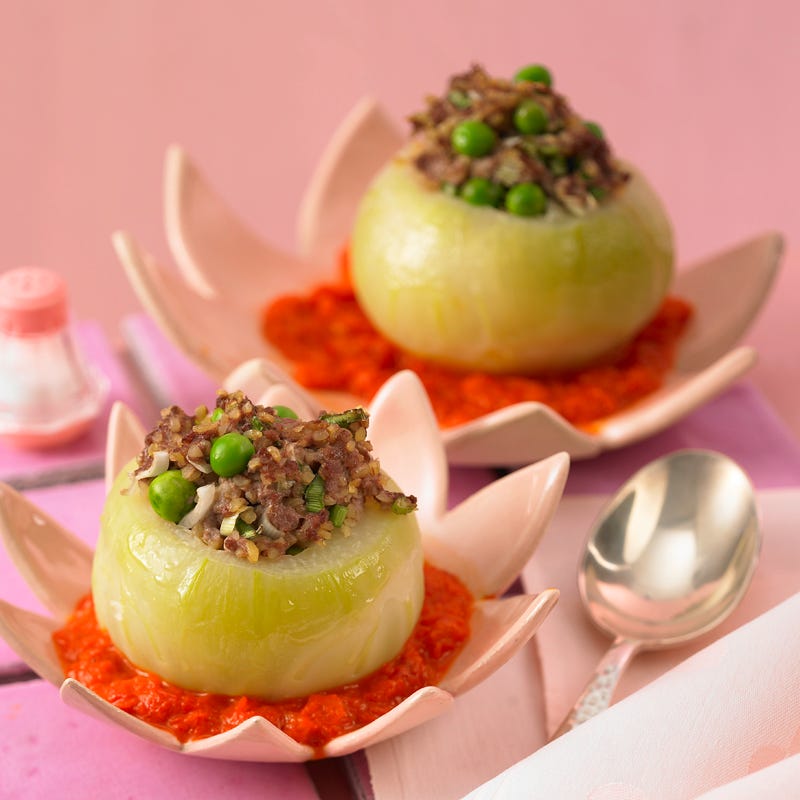 Foto Gefüllte Kohlrabi mit Bulgur von WW