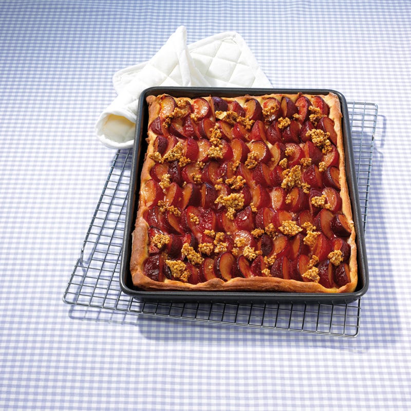 Pflaumen-Krokant-Kuchen