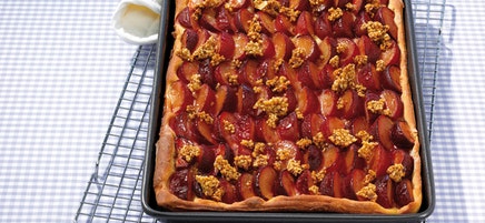 Pflaumen-Krokant-Kuchen