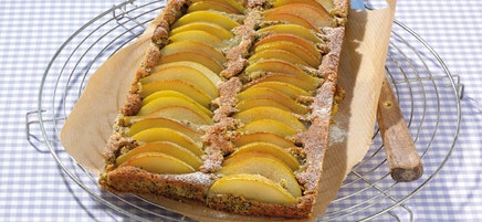 Fruchtiger Mohn-Birnen-Kuchen