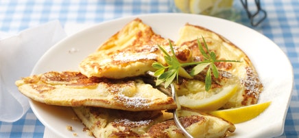 Bananen-Quark-Pfannkuchen