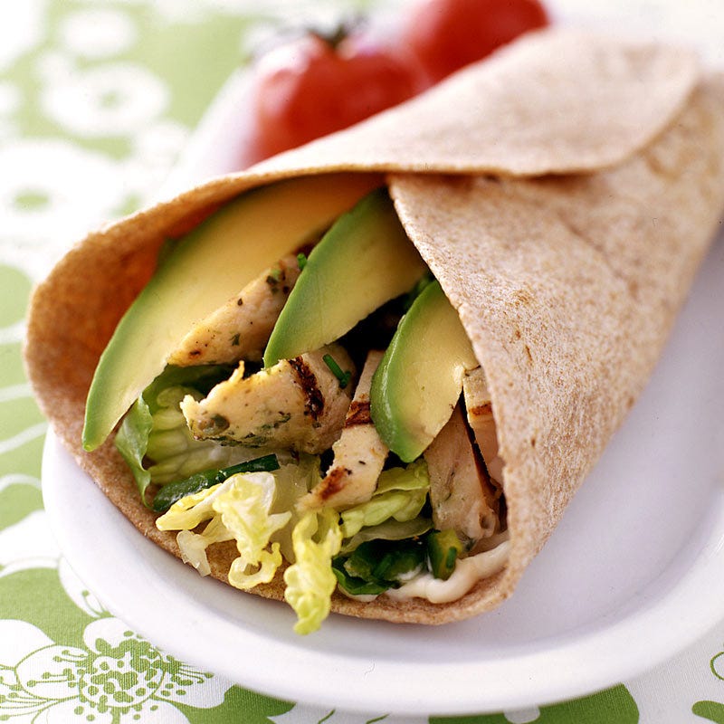 Photo of Chicken & avocado wrap by WW