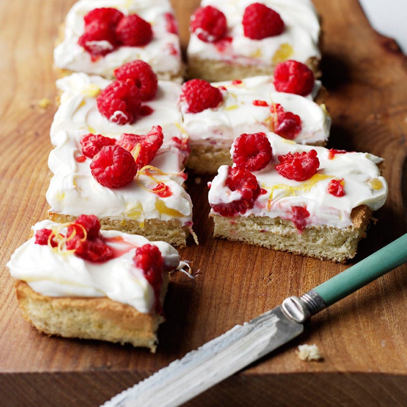 Photo of Lemon cake with raspberries by WW
