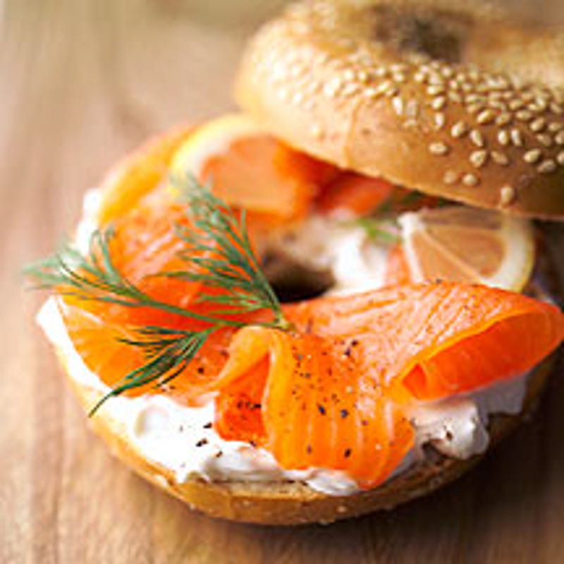 Foto Räucherlachsbagel von WW